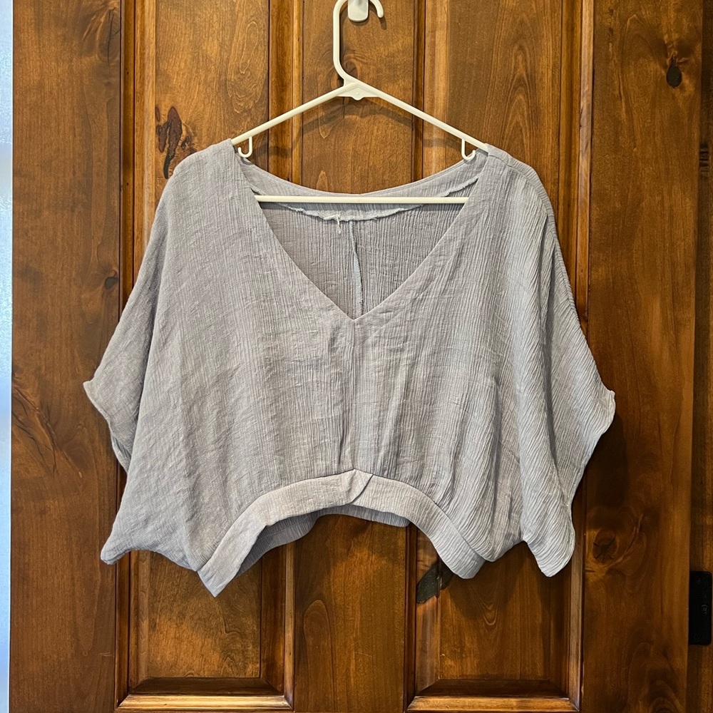Nectar Women's Top Blue Size Small